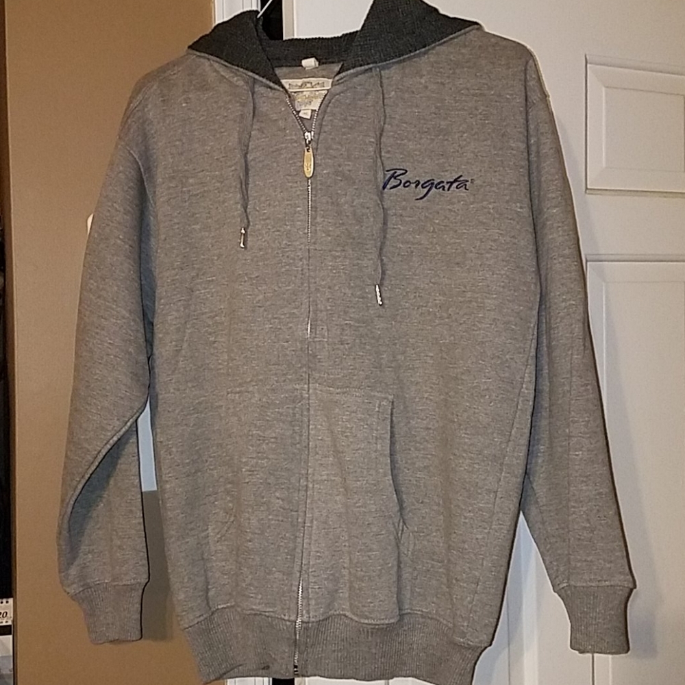 Zippered Hooded sweatshirt